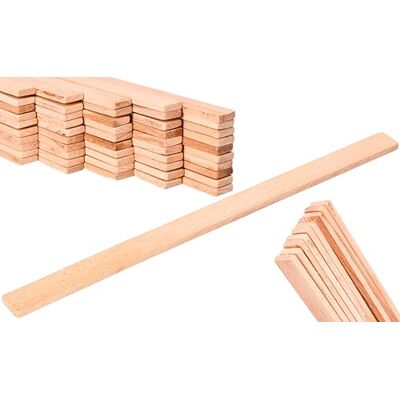 ToolSpace 50 x houten verfroerder, 300 mm, roerder van natuurlijk en robuust hout voor verschillende soorten verf, lak, beits, ergonomische handgreep, gemakkelijk mengen ToolSpace 50 x houten verfroerder, 300 mm, roerder van natuurlijk en robuust hout voor verschillende soorten verf, lak, beits, ergonomische handgreep, gemakkelijk mengen