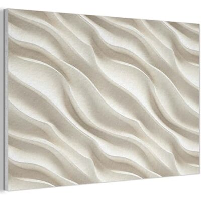 MuchoWow © Akoestisch paneel, 90 x 60 cm, decoratief, wandbekleding, akoestische panelen, vilt, geluidsisolerende plaat, diagonaal, golven, crème 90x60 cm Plaque isolante anti bruit Mur Panneaux Diagonal Vagues Crème MuchoWow © Akoestisch paneel, 90 x 60 cm, decoratief, wandbekleding, akoestische panelen, vilt, geluidsisolerende plaat, diagonaal, golven, crème 90x60 cm Plaque isolante anti bruit Mur Panneaux Diagonal Vagues Crème
