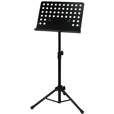 GEWA Orkeststandaard, zwart, metaal, zwart, opvouwbaar, afneembaar, verbindingsstuk, buis hoogte 67 x 120 cm GEWA Orkeststandaard, zwart, metaal, zwart, opvouwbaar, afneembaar, verbindingsstuk, buis hoogte 67 x 120 cm