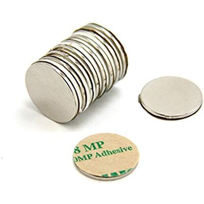 first4magnets F2015SA-4 set van 4 neodymium magneten 20 mm diameter x 1,5 mm N42 trekmagneet 2 kg (zuid) zilver 25 x 10 x 3 cm first4magnets F2015SA-4 set van 4 neodymium magneten 20 mm diameter x 1,5 mm N42 trekmagneet 2 kg (zuid) zilver 25 x 10 x 3 cm