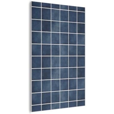 MuchoWow © Wandpaneel, 100 x 150 cm, decoratief, akoestisch, vilt, akoestische panelen, binnen, tegels, modern, blauw MuchoWow © Wandpaneel, 100 x 150 cm, decoratief, akoestisch, vilt, akoestische panelen, binnen, tegels, modern, blauw