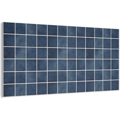 MuchoWow © Wandpaneel, 200 x 100 cm, decoratief, akoestisch, vilt, akoestische panelen, binnen, tegels, modern, blauw MuchoWow © Wandpaneel, 200 x 100 cm, decoratief, akoestisch, vilt, akoestische panelen, binnen, tegels, modern, blauw