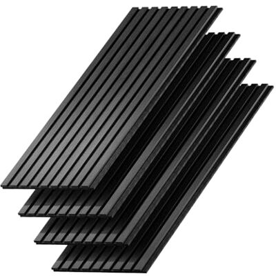 Vicco Akoestisch paneel "Sonoa", zwart, 4 stuks Vicco Akoestisch paneel "Sonoa", zwart, 4 stuks
