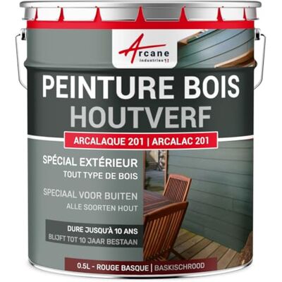 ARCANE INDUSTRIES Buiten houtverf, verf poorten, gevelbeplating, schuilplaats en tuinmeubilair...: Arcalaque 201-0.5 LBaskisch rood Nabij RAL 3011- ARCANE INDUSTRIES Buiten houtverf, verf poorten, gevelbeplating, schuilplaats en tuinmeubilair...: Arcalaque 201-0.5 LBaskisch rood Nabij RAL 3011-