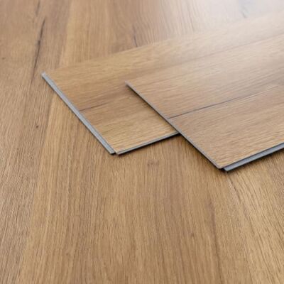 ML DESIGN modern living ML-Design Vinylvloer, klikbaar, pvc, bruin, rustiek eikeneffect, vloerbedekking imitatie parket, gebruiksklasse 34, waterdicht, antislip, geluidsisolatie, 4,2 mm, 28 messen / 6,16 m² ML DESIGN modern living ML-Design Vinylvloer, klikbaar, pvc, bruin, rustiek eikeneffect, vloerbedekking imitatie parket, gebruiksklasse 34, waterdicht, antislip, geluidsisolatie, 4,2 mm, 28 messen / 6,16 m²