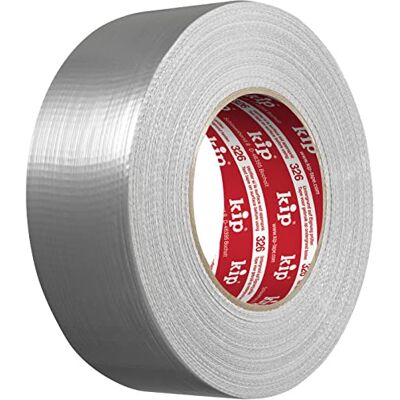 Kip 326-48 PE-plakband voor gips en steen, duurzame pantserband voor afplakwerkzaamheden, 50 mm x 50 m, zilver, 48 mm x 50 m Kip 326-48 PE-plakband voor gips en steen, duurzame pantserband voor afplakwerkzaamheden, 50 mm x 50 m, zilver, 48 mm x 50 m
