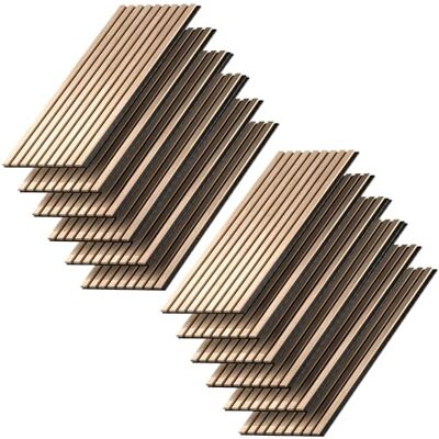Vicco Akoestisch paneel "Sonoa", eiken, 12 stuks Vicco Akoestisch paneel "Sonoa", eiken, 12 stuks