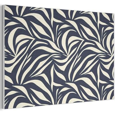 MuchoWow © Akoestisch paneel, 90 x 60 cm, decoratief, wandbekleding, akoestische panelen, vilt, geluidsisolerende plaat, wandplaten, bladeren, blauw, patroon, wit 90x60 cm Plaque isolante anti bruit Mur Panneaux Feuilles Bleu Motif Blanc MuchoWow © Akoestisch paneel, 90 x 60 cm, decoratief, wandbekleding, akoestische panelen, vilt, geluidsisolerende plaat, wandplaten, bladeren, blauw, patroon, wit 90x60 cm Plaque isolante anti bruit Mur Panneaux Feuilles Bleu Motif Blanc
