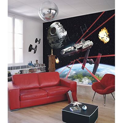 Komar Muurfoto op papier, 368 cm x 254 cm, Star Wars Millennium Falcon Komar Muurfoto op papier, 368 cm x 254 cm, Star Wars Millennium Falcon