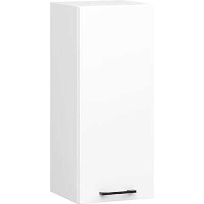 AKORD Oliwia H720 W30 Keukenkast met 2 planken en 1 deur, keukenmeubels, gelamineerd paneel, 30 x 30 x 72 cm, wit AKORD Oliwia H720 W30 Keukenkast met 2 planken en 1 deur, keukenmeubels, gelamineerd paneel, 30 x 30 x 72 cm, wit