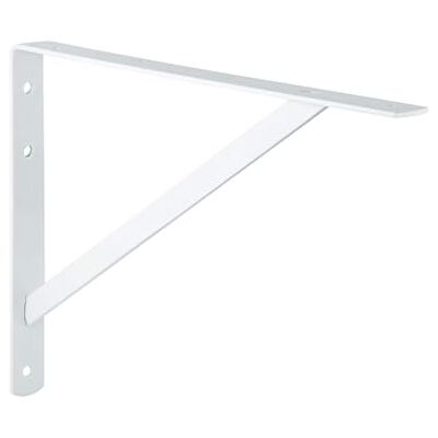 Gedotec Athena Heavy duty Console 1 stuk wandhoek diepte 500 mm drager voor zware lasten wit draagkracht 300 kg Plankhouder massief staal plankdrager voor wandmontage Gedotec Athena Heavy duty Console 1 stuk wandhoek diepte 500 mm drager voor zware lasten wit draagkracht 300 kg Plankhouder massief staal plankdrager voor wandmontage