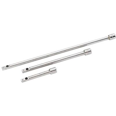 Craftsman Set van 3 dopsleutelverlengingen 25,4 cm L x 6,35 mm Craftsman Set van 3 dopsleutelverlengingen 25,4 cm L x 6,35 mm