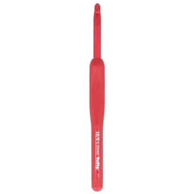 Tulip Etimo Softgrip-haak rood (6,00 mm) 1 stuk Tulip Etimo Softgrip-haak rood (6,00 mm) 1 stuk