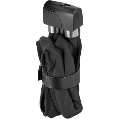 AXA Opvouwbaar 8-130 klapslot lengte 130 cm stalen schakels 8 mm veiligheidsniveau 10 inclusief houder met 2 sleutels zwart AXA Opvouwbaar 8-130 klapslot lengte 130 cm stalen schakels 8 mm veiligheidsniveau 10 inclusief houder met 2 sleutels zwart