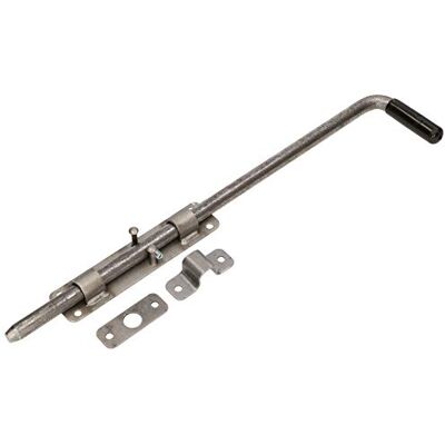 KOTARBAU ® Garagedeurslot, 420 mm, grijs, met rubberen handgreep KOTARBAU ® Garagedeurslot, 420 mm, grijs, met rubberen handgreep
