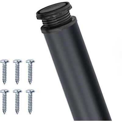 Gedotec Metalen tafelpoot zwart mat Eco D 60 mm extreem stabiel 1 in hoogte verstelbare tafelpoot hoogte 710 mm + 30 mm incl. bevestigingsmateriaal Gedotec Metalen tafelpoot zwart mat Eco D 60 mm extreem stabiel 1 in hoogte verstelbare tafelpoot hoogte 710 mm + 30 mm incl. bevestigingsmateriaal
