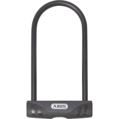 ABUS Beugelslot 32/150HB230+USH32 EENVOUDIG Fietsslot, ronde beugel 12 mm van gehard staal, dubbel slot, 2 sleutels, 300 mm x 109 mm ABUS Beugelslot 32/150HB230+USH32 EENVOUDIG Fietsslot, ronde beugel 12 mm van gehard staal, dubbel slot, 2 sleutels, 300 mm x 109 mm