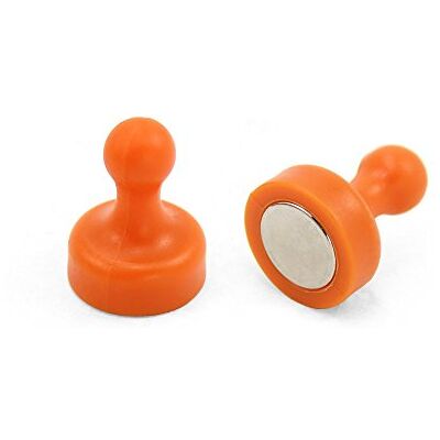 first4magnets Magneet voor koelkast, kantoor, whiteboard, 19 mm diameter x 25 mm hoogte, 2 stuks first4magnets Magneet voor koelkast, kantoor, whiteboard, 19 mm diameter x 25 mm hoogte, 2 stuks