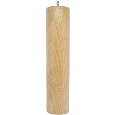 La Fabrique de Pieds Set van 4 houten bedpoten, licht gelakt, hoogte 300 mm, diameter 70 mm La Fabrique de Pieds Set van 4 houten bedpoten, licht gelakt, hoogte 300 mm, diameter 70 mm