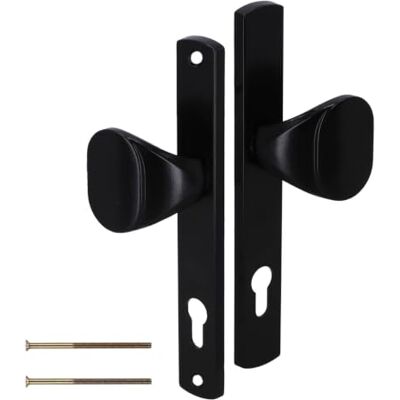 KOTARBAU ® Deurkruk, 90 mm lang, aluminium, deurslot, deurgreep met rozet, binnendeurgreep, binnendeurgreep, deurgreep, binnendeurgreep, zwart KOTARBAU ® Deurkruk, 90 mm lang, aluminium, deurslot, deurgreep met rozet, binnendeurgreep, binnendeurgreep, deurgreep, binnendeurgreep, zwart