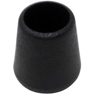 Adsamm ® 16 stuks stoelpootbeschermkappen Zwart Diameter 9-10 mm Rond Voor ronde stoelpoten Adsamm ® 16 stuks stoelpootbeschermkappen Zwart Diameter 9-10 mm Rond Voor ronde stoelpoten