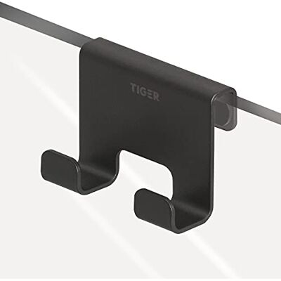 Tiger Caddy Douchehaak en glazen deur, wandhanddoekhaak voor glas dikte 6-8 mm, eenvoudige montage Tiger Caddy Douchehaak en glazen deur, wandhanddoekhaak voor glas dikte 6-8 mm, eenvoudige montage