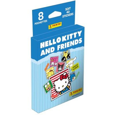 Panini Hello Kitty Stickers Blister 8 Pochettes Panini Hello Kitty Stickers Blister 8 Pochettes