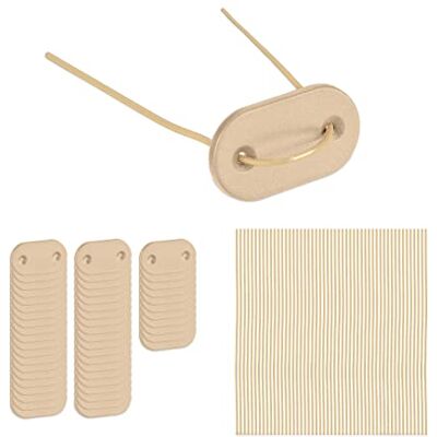 Relaxdays Inkijkbescherming bevestiging 52 bevestigingsdraden en plaatjes bevestigingsset voor inkijkbescherming beige Relaxdays Inkijkbescherming bevestiging 52 bevestigingsdraden en plaatjes bevestigingsset voor inkijkbescherming beige