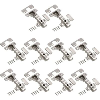KOTARBAU ® 10 stuks flexibele hydraulische mini-scharnieren voor meubels KOTARBAU ® 10 stuks flexibele hydraulische mini-scharnieren voor meubels