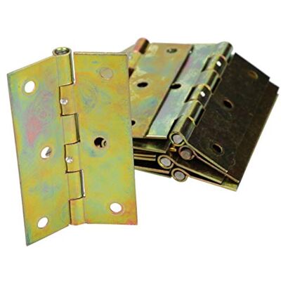 KOTARBAU ® 25 stuks meubelscharnieren 70 x 45 mm verzinkt voor deur en kast KOTARBAU ® 25 stuks meubelscharnieren 70 x 45 mm verzinkt voor deur en kast