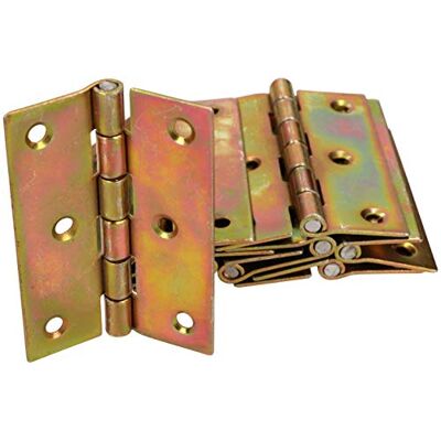 KOTARBAU ® 25 stuks meubelscharnieren 80 x 60 mm alle maten verzinkt deurscharnieren KOTARBAU ® 25 stuks meubelscharnieren 80 x 60 mm alle maten verzinkt deurscharnieren