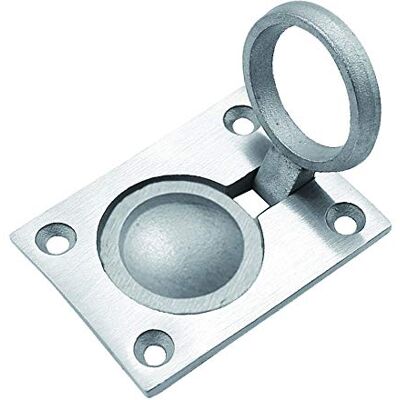 KAIISSA Flush Ring Trekking Handvat Hatch Roestvrij Staal Lifter Flush Hatch Verborgen Pull voor Boten Marine Jacht Floor Lifter Kast Knop 48x38mm (met Schroeven) KAIISSA Flush Ring Trekking Handvat Hatch Roestvrij Staal Lifter Flush Hatch Verborgen Pull voor Boten Marine Jacht Floor Lifter Kast Knop 48x38mm (met Schroeven)