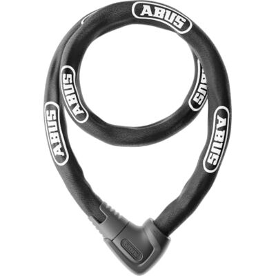 ABUS Kettenslot Steel-O-Chain 9809K, 140 cm, zwart Fietsslot met XPlus-cilinder, vierkante ketting 9 mm, automatische bescherming, gehard staal ABUS Kettenslot Steel-O-Chain 9809K, 140 cm, zwart Fietsslot met XPlus-cilinder, vierkante ketting 9 mm, automatische bescherming, gehard staal