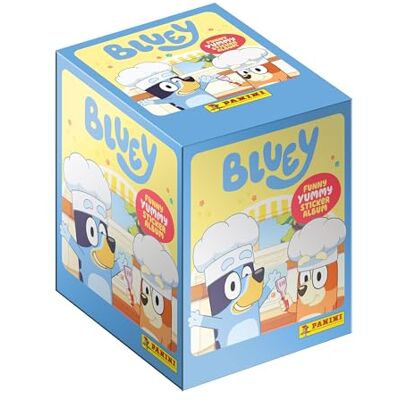 Panini Bluey Funny Yummy Lot de 36 paquets d'autocollants Panini Bluey Funny Yummy Lot de 36 paquets d'autocollants