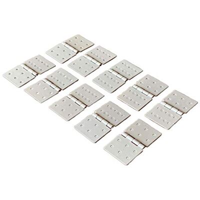 VUNIVERSUM 20 stuks mini nylon scharnieren 37 x 20 mm roeitoestel scharnieren spoiler roeischarnier wit VUNIVERSUM 20 stuks mini nylon scharnieren 37 x 20 mm roeitoestel scharnieren spoiler roeischarnier wit