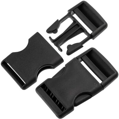 AERZETIX 15 stuks verstelbare gespen met snelsluiting 30 mm lus rugzak bagage outdoor uitrusting schouderriem riem kleur zwart kunststof AERZETIX 15 stuks verstelbare gespen met snelsluiting 30 mm lus rugzak bagage outdoor uitrusting schouderriem riem kleur zwart kunststof