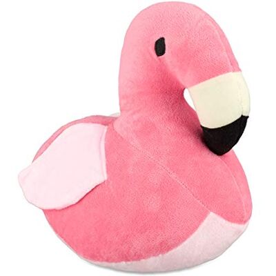 Relaxdays Flamingo-stopper, stempel voor deur, decoratief, rechtop, gevuld, binnen, decoratie, roze, 22,5 x 14 x 21 cm Relaxdays Flamingo-stopper, stempel voor deur, decoratief, rechtop, gevuld, binnen, decoratie, roze, 22,5 x 14 x 21 cm