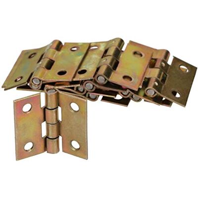 KOTARBAU ® 50 stuks 20x25 mm meubelscharnieren verzinkt deurscharnier kastscharnier KOTARBAU ® 50 stuks 20x25 mm meubelscharnieren verzinkt deurscharnier kastscharnier