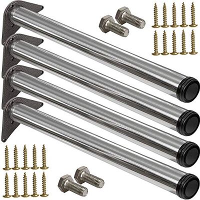 Stahlia 4 x roestvrijstalen tafelpoten Ø 60 mm tafelpoten meubelpoot hoogte 710 mm in hoogte verstelbaar + 30 mm incl. bevestigingsmateriaal tafelvoet verstelbare voet meubels poten Stahlia 4 x roestvrijstalen tafelpoten Ø 60 mm tafelpoten meubelpoot hoogte 710 mm in hoogte verstelbaar + 30 mm incl. bevestigingsmateriaal tafelvoet verstelbare voet meubels poten