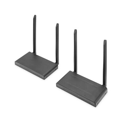 Digitus DS-55328 Wireless HDMI Extender Splitter KVM (1x4) UHD 4K 30Hz bereik 150m zender en ontvanger set Loop-Out, IR infrarood HDMI 2.0 en HDCP 2.2 Digitus DS-55328 Wireless HDMI Extender Splitter KVM (1x4) UHD 4K 30Hz bereik 150m zender en ontvanger set Loop-Out, IR infrarood HDMI 2.0 en HDCP 2.2