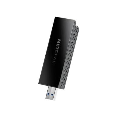 Netgear USB 3.0 WiFi 6 (A7500) adapter -Dual Band AX1800 WiFi 6 Gigabit Stick (tot 1,8 Gbps) Werkt met elk WiFi 6 of WiFi 5 apparaat of box Netgear USB 3.0 WiFi 6 (A7500) adapter -Dual Band AX1800 WiFi 6 Gigabit Stick (tot 1,8 Gbps) Werkt met elk WiFi 6 of WiFi 5 apparaat of box