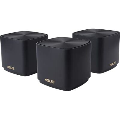 Asus ZenWiFi XD4 Plus AX1800 Whole-Home Mesh WiFi 6-systeem combineerbare router (tot 445 m² dekking, AiMesh, AiProtection, wandbevestiging, app-besturing) zwart Asus ZenWiFi XD4 Plus AX1800 Whole-Home Mesh WiFi 6-systeem combineerbare router (tot 445 m² dekking, AiMesh, AiProtection, wandbevestiging, app-besturing) zwart