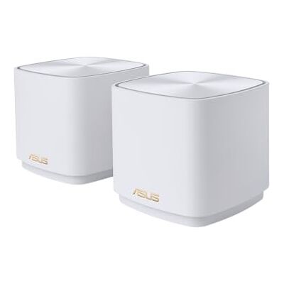 Asus ZenFiWi XD5 AX3000 WiFi 6 Mesh systeem voor het hele huis (dekking tot 464 m²/meer dan 5 stuks, eenvoudige configuratie, netwerkbeveiliging, kinderbeveiliging) wit Asus ZenFiWi XD5 AX3000 WiFi 6 Mesh systeem voor het hele huis (dekking tot 464 m²/meer dan 5 stuks, eenvoudige configuratie, netwerkbeveiliging, kinderbeveiliging) wit