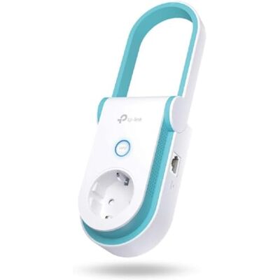 TP-Link wifi-repeater, wifi-extender AC 1200 Mbps, wifi onvangstversterker, wifi-booster, 1 ethernetpoort, tot 120 m², vergroot de wifi hotspot, 2 antennes, RE365 TP-Link wifi-repeater, wifi-extender AC 1200 Mbps, wifi onvangstversterker, wifi-booster, 1 ethernetpoort, tot 120 m², vergroot de wifi hotspot, 2 antennes, RE365