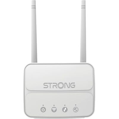 Strong 4G-router, Cat4 LTE-netwerk, WLAN N300 Mbps, 4G-box met 100 Mbps LAN-poort, ondersteunt tot 32 apparaten, afneembare antennes, plug & play, USB 3.0-poort (4GROUTER360M) Strong 4G-router, Cat4 LTE-netwerk, WLAN N300 Mbps, 4G-box met 100 Mbps LAN-poort, ondersteunt tot 32 apparaten, afneembare antennes, plug & play, USB 3.0-poort (4GROUTER360M)