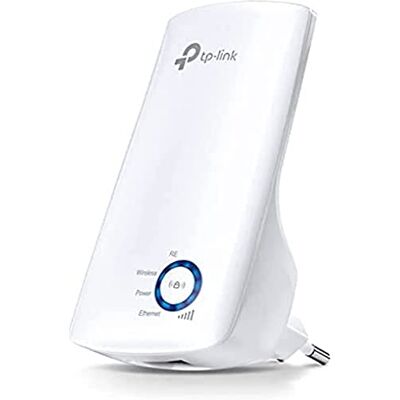 TP-Link WLAN-repeater (TL-WA850RE), WLAN-versterker N300, WiFi Extender, WiFi Booster, 1 Ethernet-poort, dekt tot 90 m², compatibel met alle internetboxen TP-Link WLAN-repeater (TL-WA850RE), WLAN-versterker N300, WiFi Extender, WiFi Booster, 1 Ethernet-poort, dekt tot 90 m², compatibel met alle internetboxen