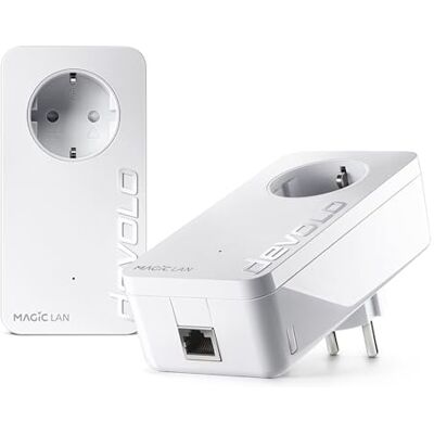 Devolo Magic WiFi LAN Router/starterset 2400 Mbit/s Magic 2, wit Devolo Magic WiFi LAN Router/starterset 2400 Mbit/s Magic 2, wit