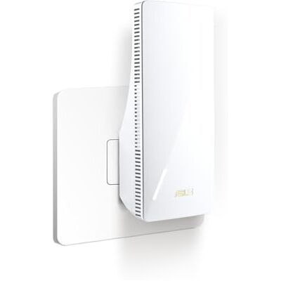 Asus RP-BE58 BE3600 AiMesh Dual Band WiFi 7 Repeater (bereik, tot 3600 Mbps, naadloze wifi mesh, eenvoudige installatie via app) Asus RP-BE58 BE3600 AiMesh Dual Band WiFi 7 Repeater (bereik, tot 3600 Mbps, naadloze wifi mesh, eenvoudige installatie via app)