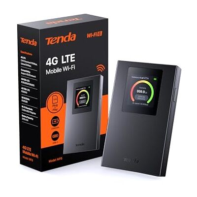 Tenda MF6 WiFi-zeep met SIM Cat4 150 Mbps, WiFi 6 AX300 Mbps, draagbare router, kleurenlcd-display, oplaadbare batterij, opladen met powerbank, eenvoudige configuratie, compact ontwerp Tenda MF6 WiFi-zeep met SIM Cat4 150 Mbps, WiFi 6 AX300 Mbps, draagbare router, kleurenlcd-display, oplaadbare batterij, opladen met powerbank, eenvoudige configuratie, compact ontwerp