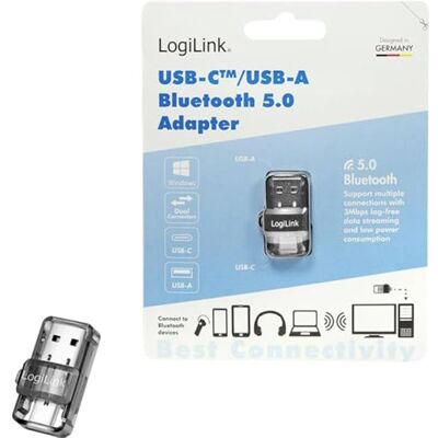 Logilink Adap USB Bluetooth 5.0 EDR Network Logilink Adap USB Bluetooth 5.0 EDR Network